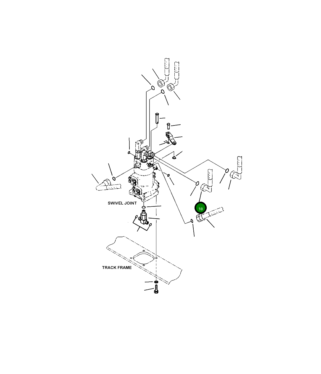 Шланг 206-62-36371 Komatsu