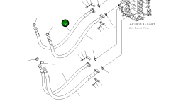Шланг 20Y-62-41182 Komatsu