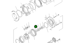 Шестерня 234-15-22220 Komatsu