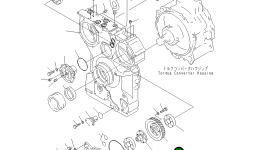 Шестерня 198-13-44410 Komatsu