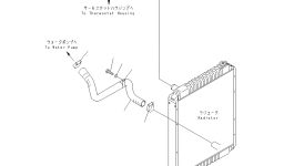 Шланг 21P-03-K1161 Komatsu