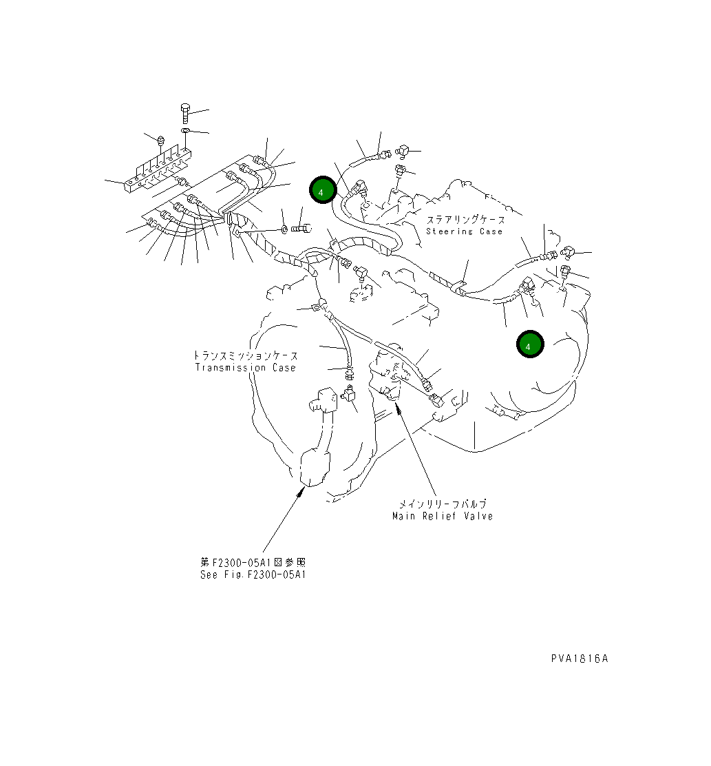 Шланг 17A-49-17571 Komatsu