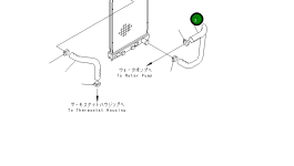 Шланг 20P-03-81132 Komatsu