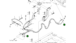 Шланг 02762-G0335 Komatsu