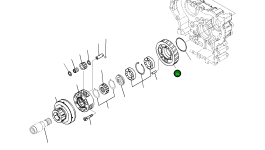 Шестерня 419-17-33212 Komatsu
