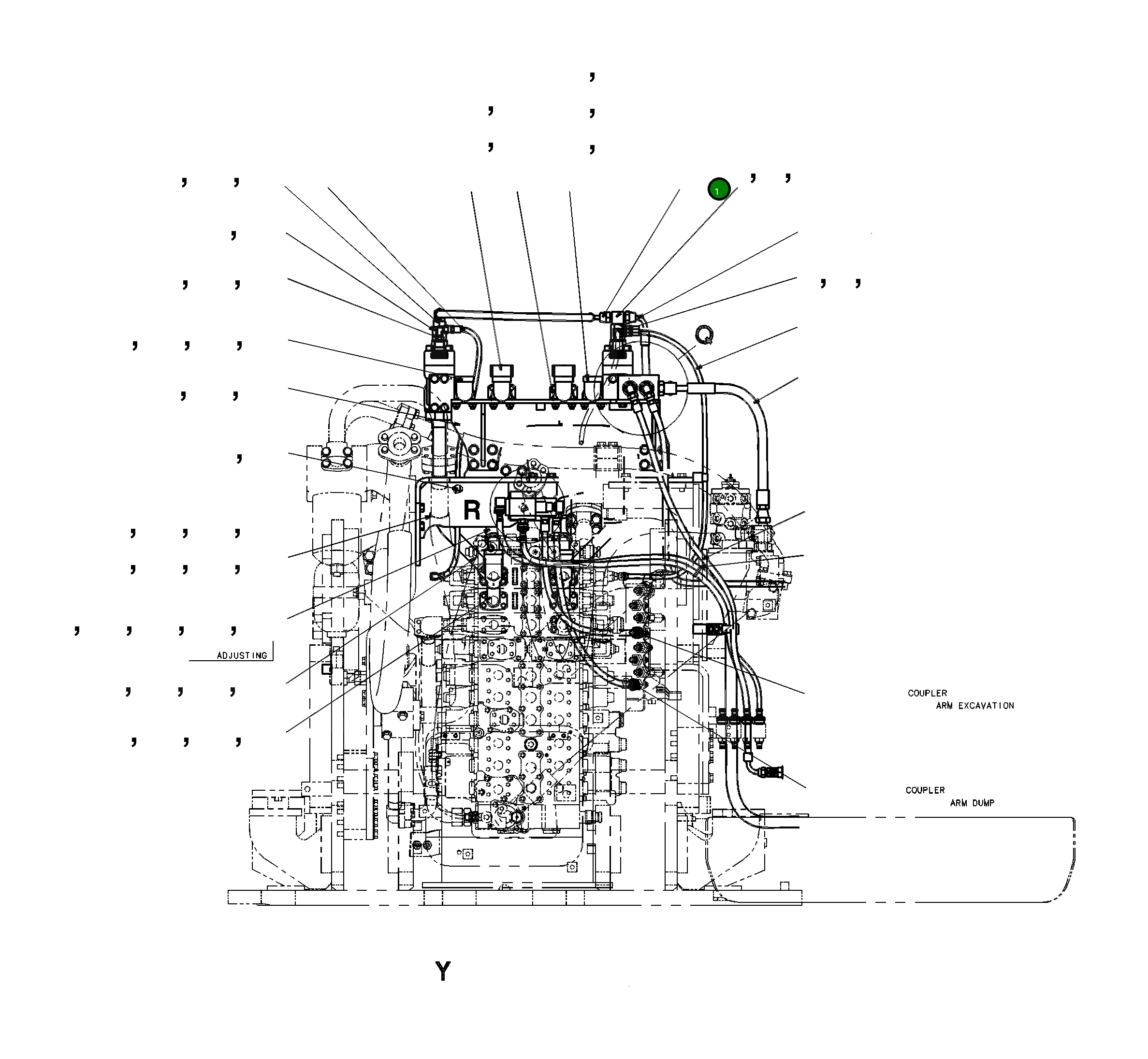 Шланг 02763-004A6 Komatsu