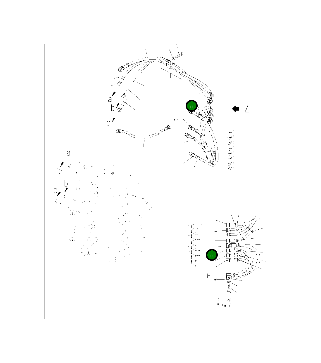 Шланг 02740-00311 Komatsu