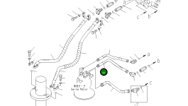 Шланг 20E-62-K8790 Komatsu