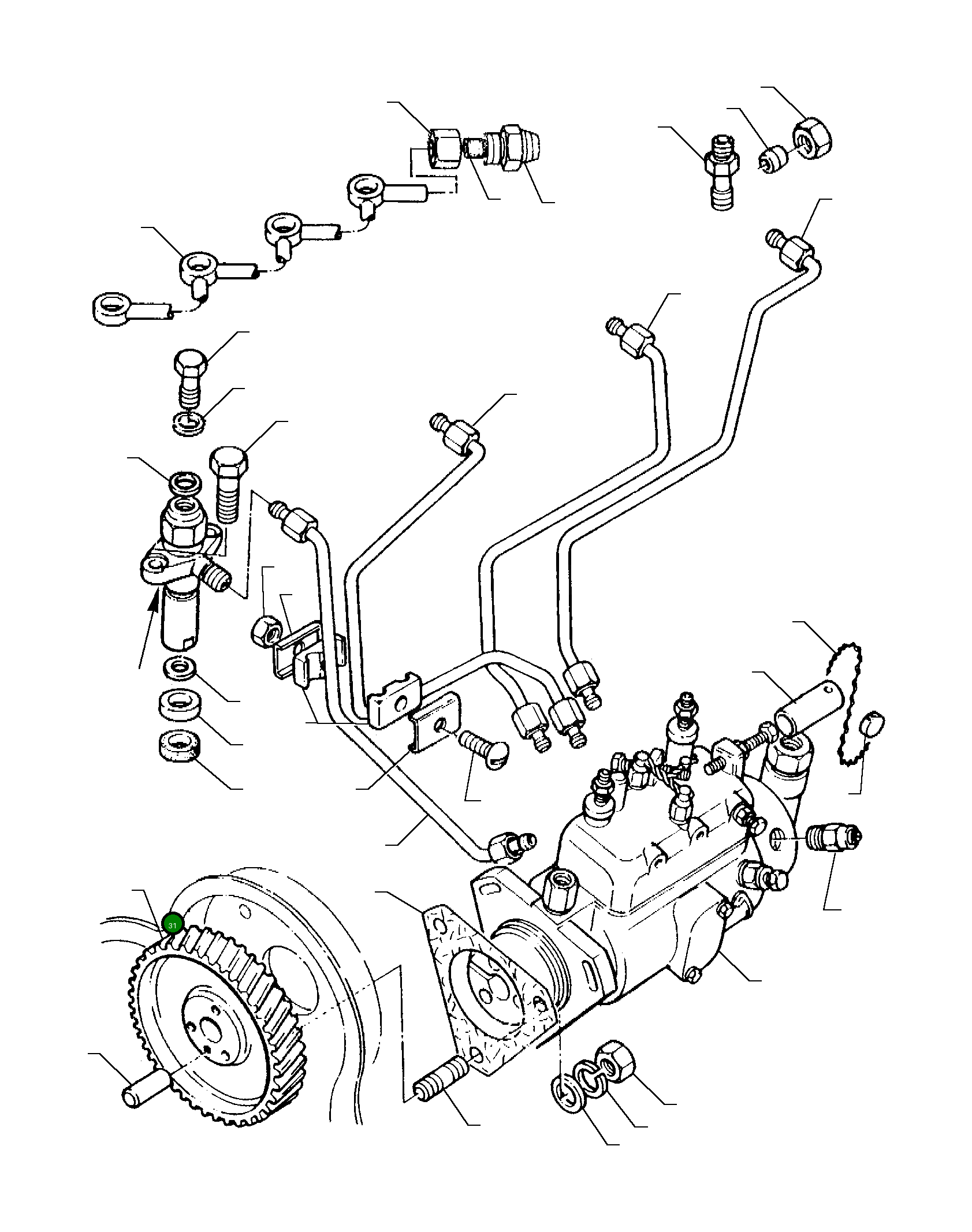 Шестерня P41115137 Komatsu