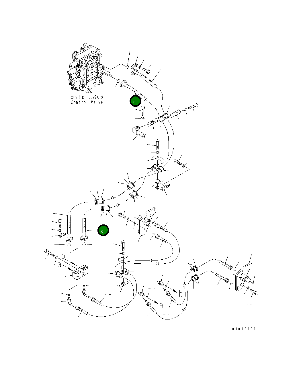 Шланг 14X-Z16-2831 Komatsu