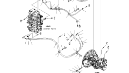 Шланг 02775-003A5 Komatsu
