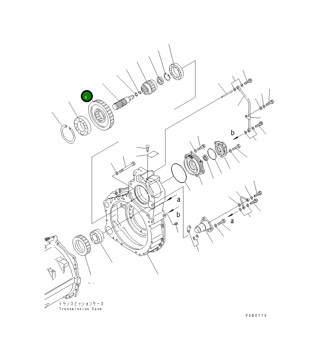 Шестерня 17A-15-13111 Komatsu