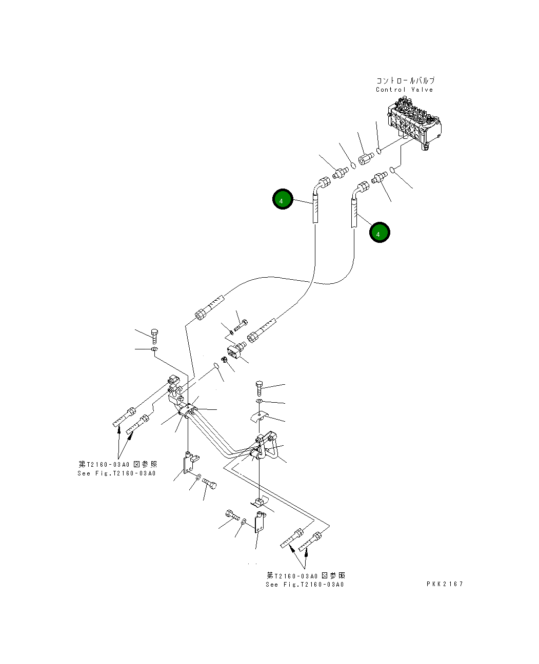 Шланг 124-62-51321 Komatsu