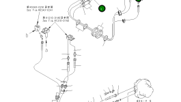 Шланг 07096-00521 Komatsu