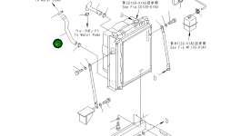 Шланг 20E-03-K1321 Komatsu