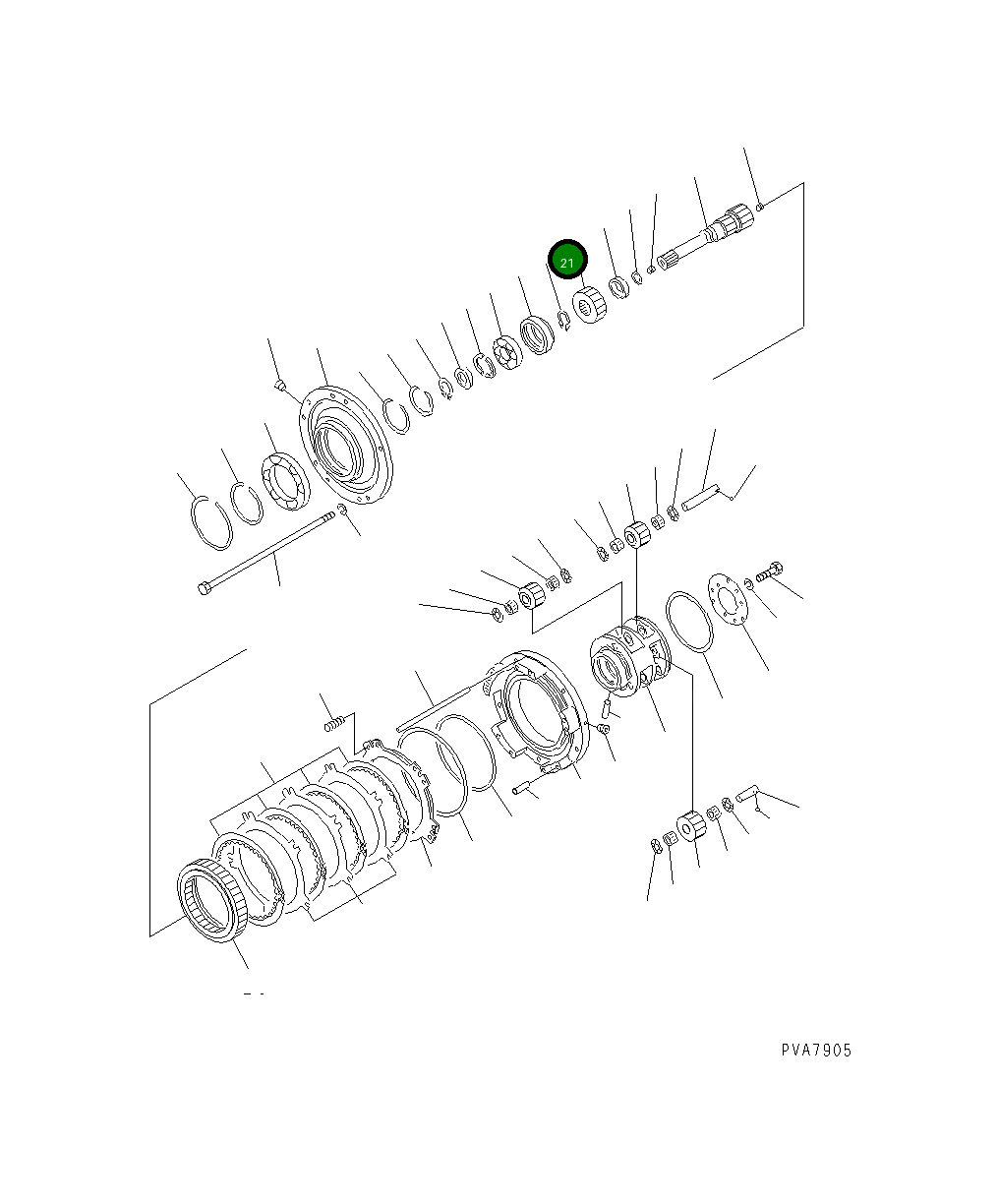 Шестерня 135-15-32120 Komatsu