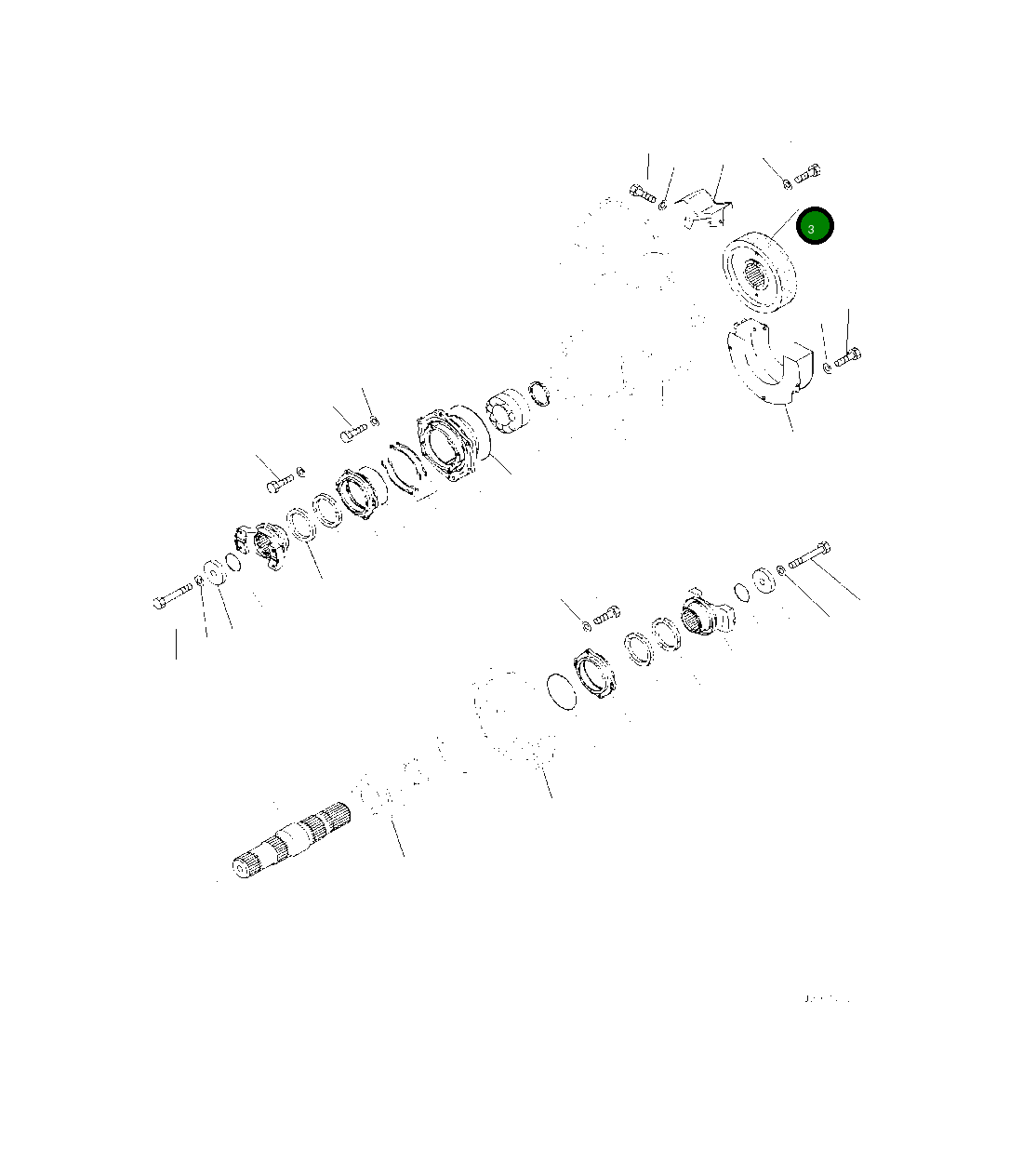 Шестерня 425-15-33231 Komatsu
