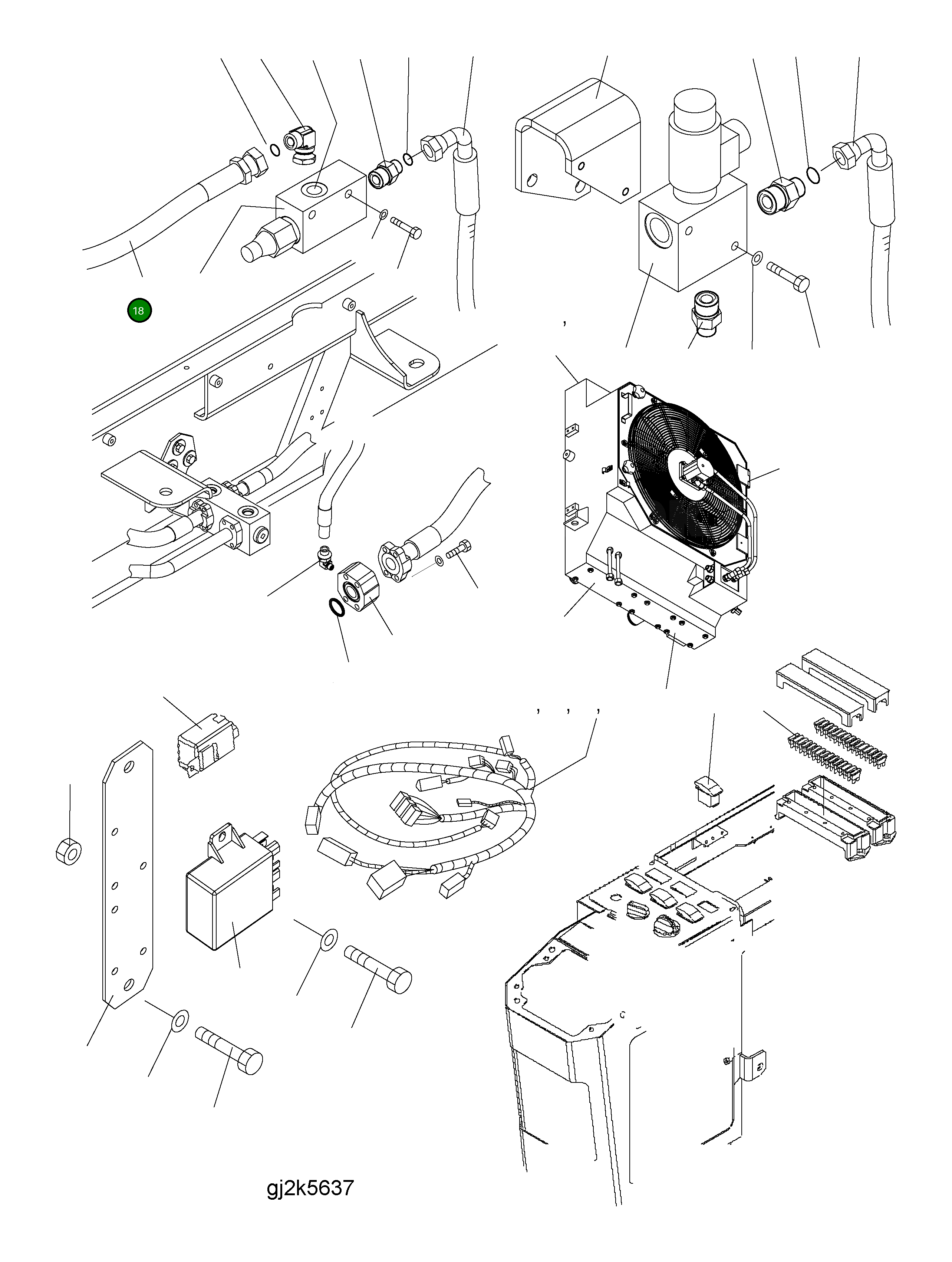 Шланг 02761-00412 Komatsu