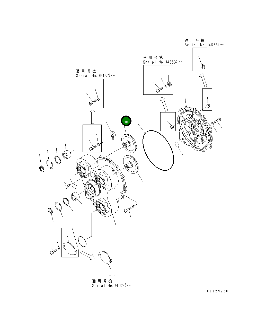 Шестерня 567-13-34210 Komatsu