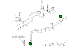 Шланг 07623-00625 Komatsu