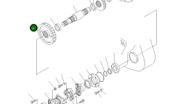 Шестерня 176-76-61440 Komatsu