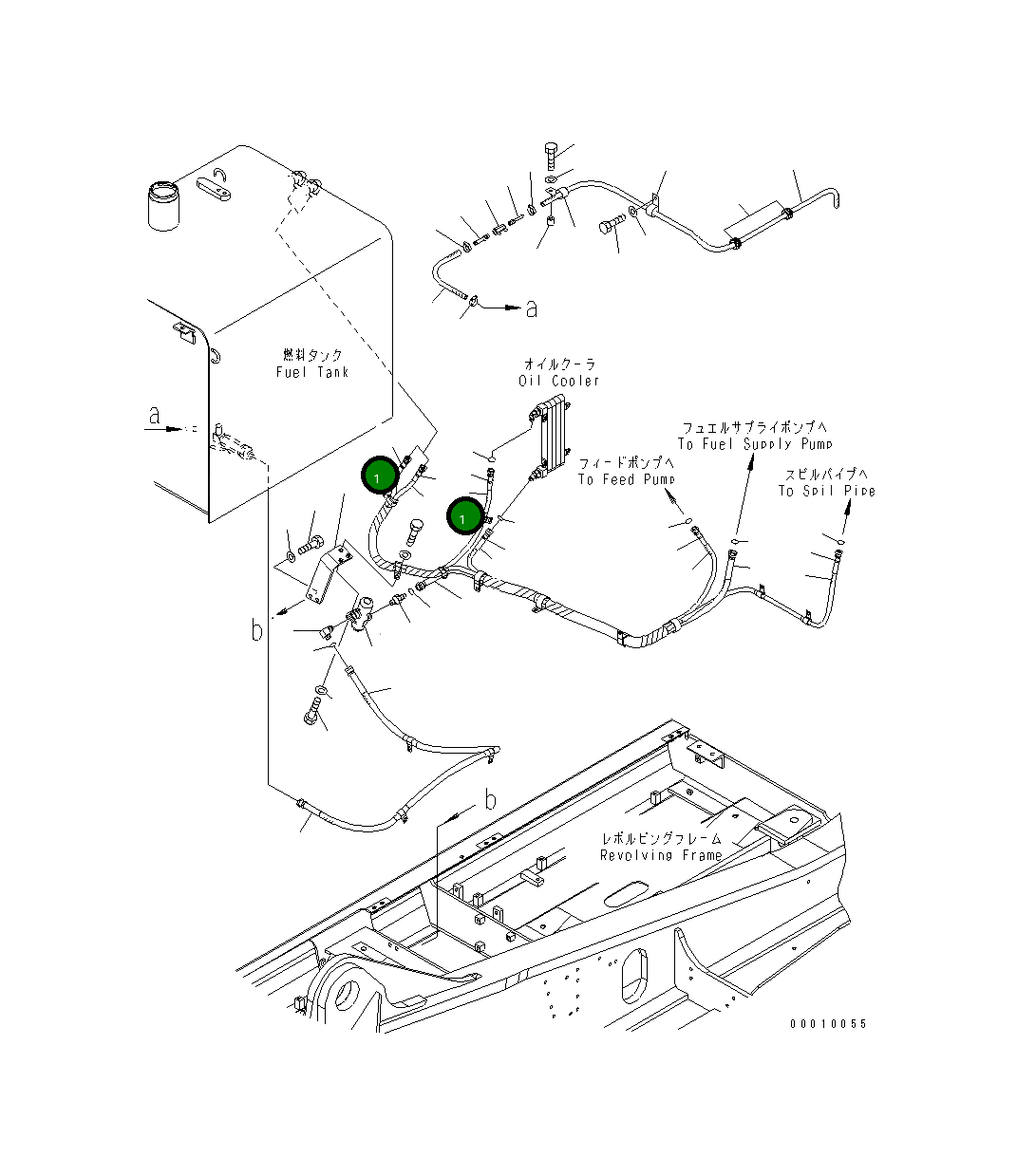 Шланг 208-04-71180 Komatsu