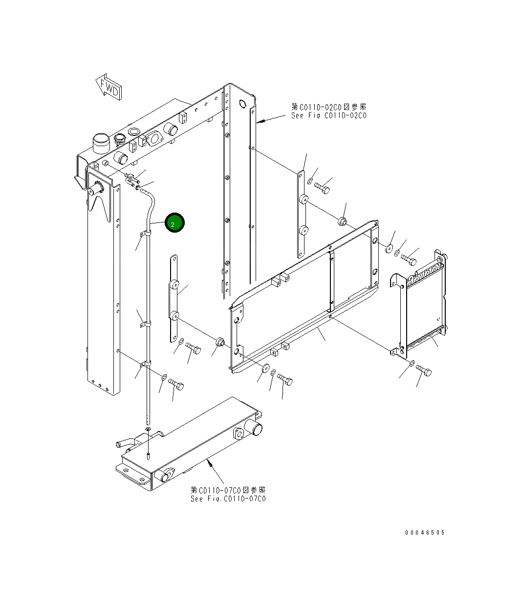 Шланг 09483-10327 Komatsu