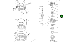 Шестерня 20T-26-81130 Komatsu