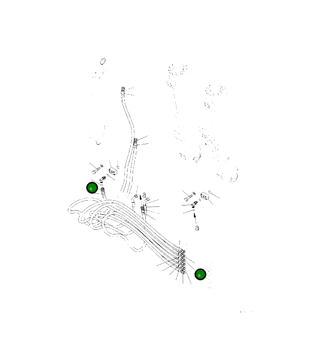 Шланг 208-62-22140 Komatsu