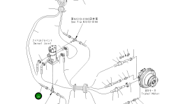 Шланг 02762-00418 Komatsu