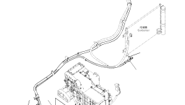 Шланг 20Y-810-1321 Komatsu