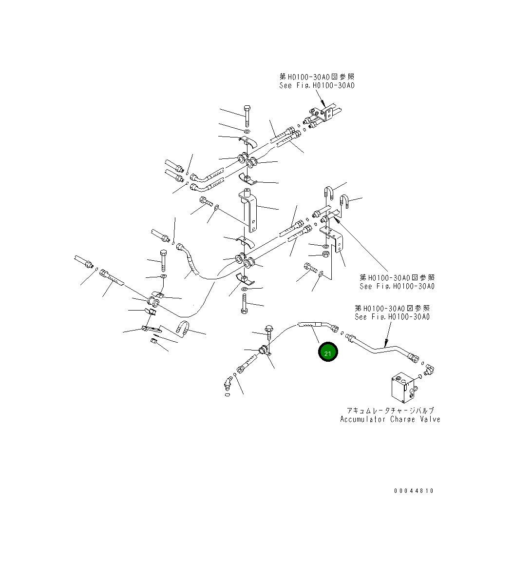 Шланг 02767-005A5 Komatsu