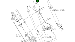 Шланг 20Y-70-K8040 Komatsu