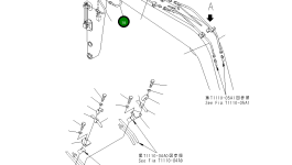 Шланг 07086-20612 Komatsu