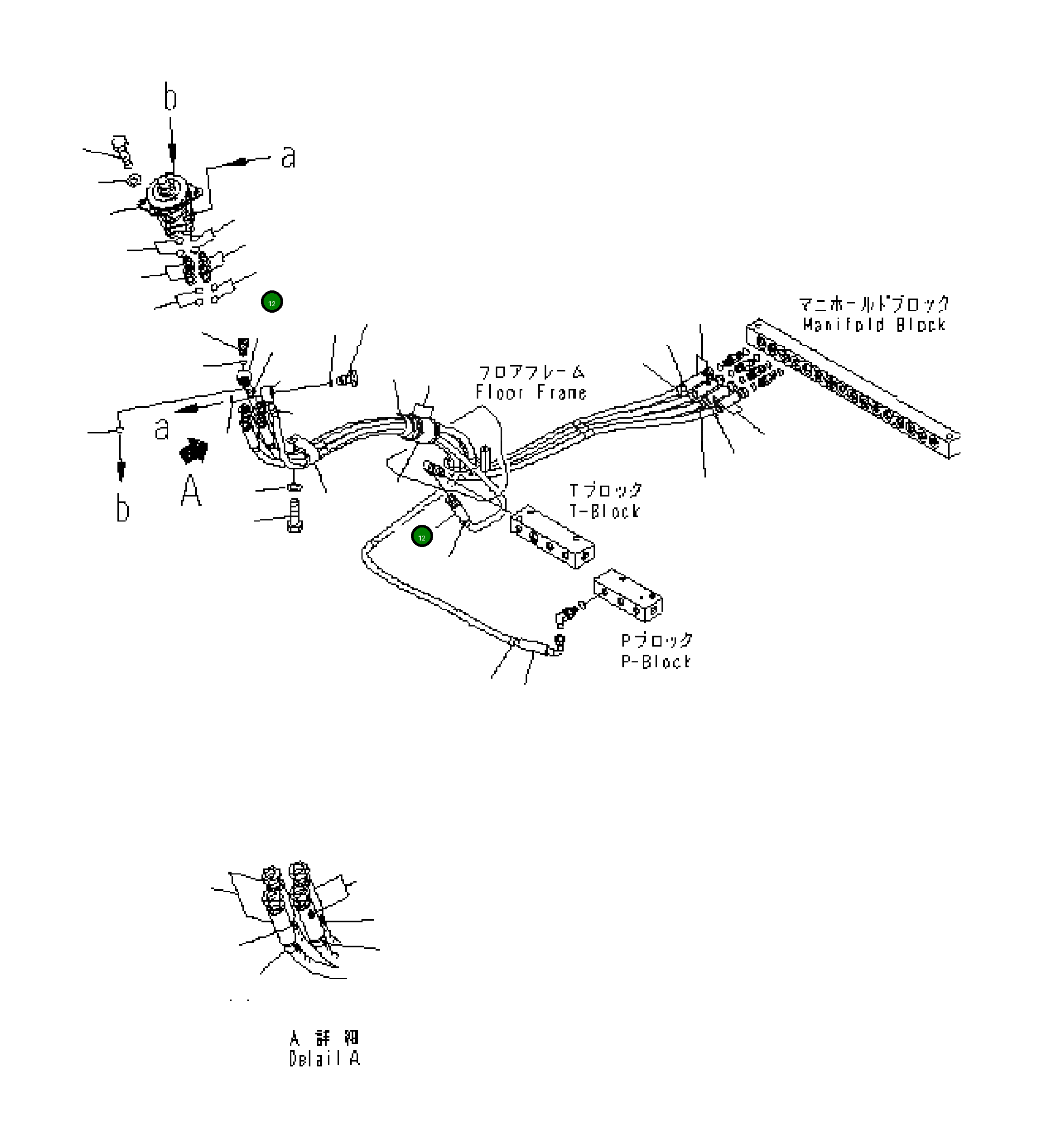 Шланг 20K-62-34950 Komatsu