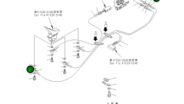 Шланг 20E-62-K6030 Komatsu