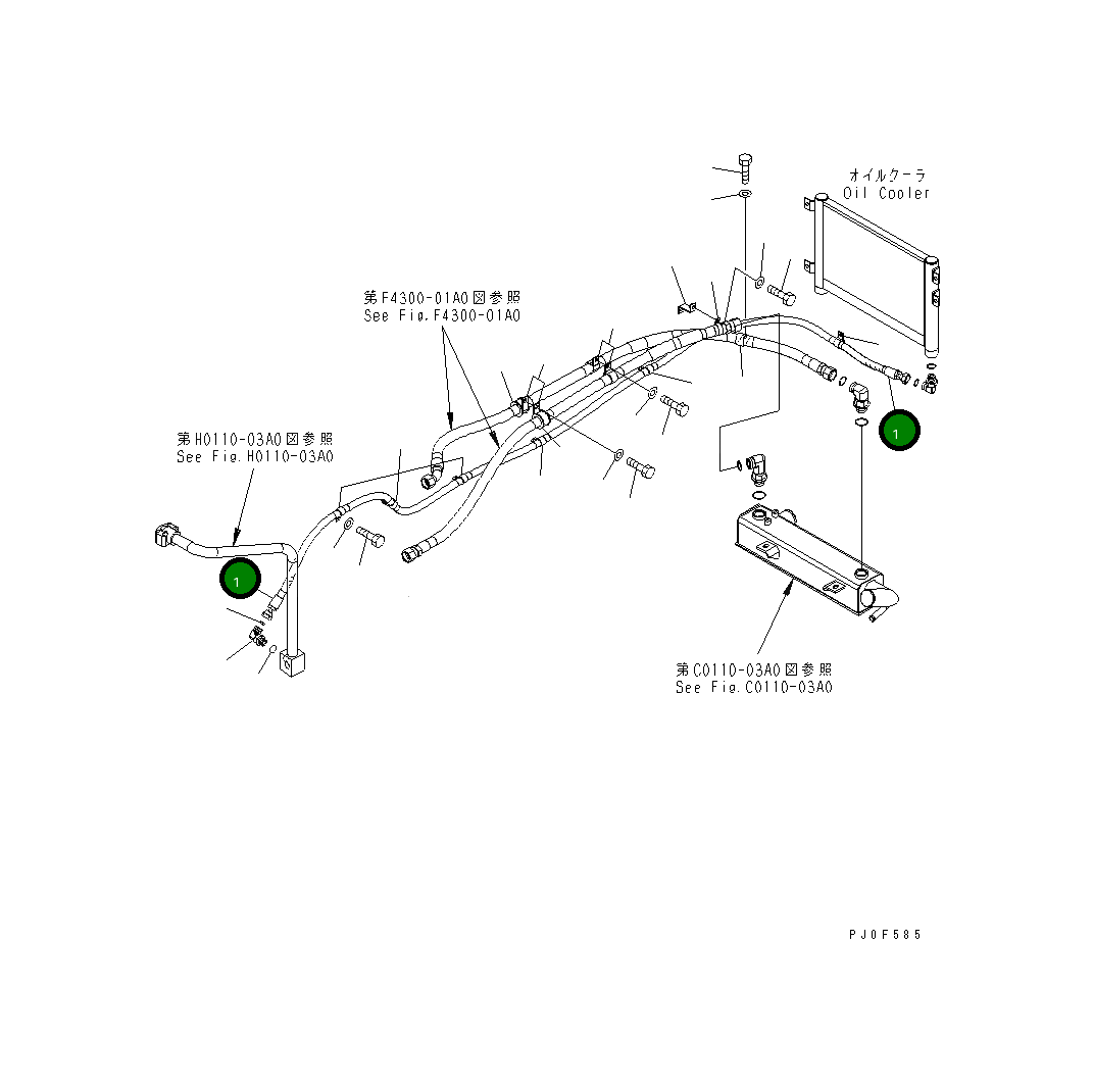 Шланг 02762-00532 Komatsu