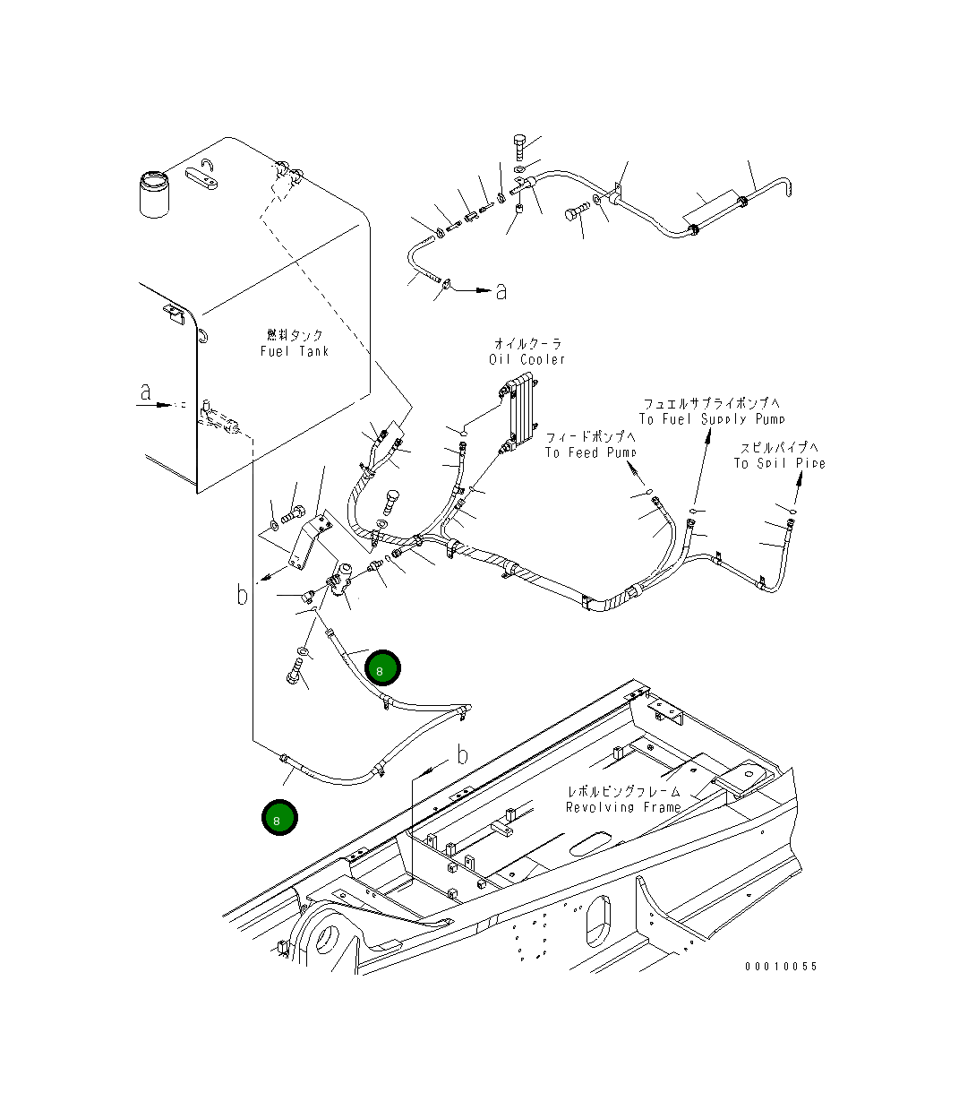 Шланг 208-04-71190 Komatsu