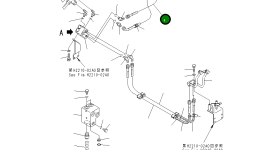 Шланг 134-62-61311 Komatsu