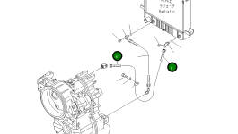 Шланг 07621-41014 Komatsu