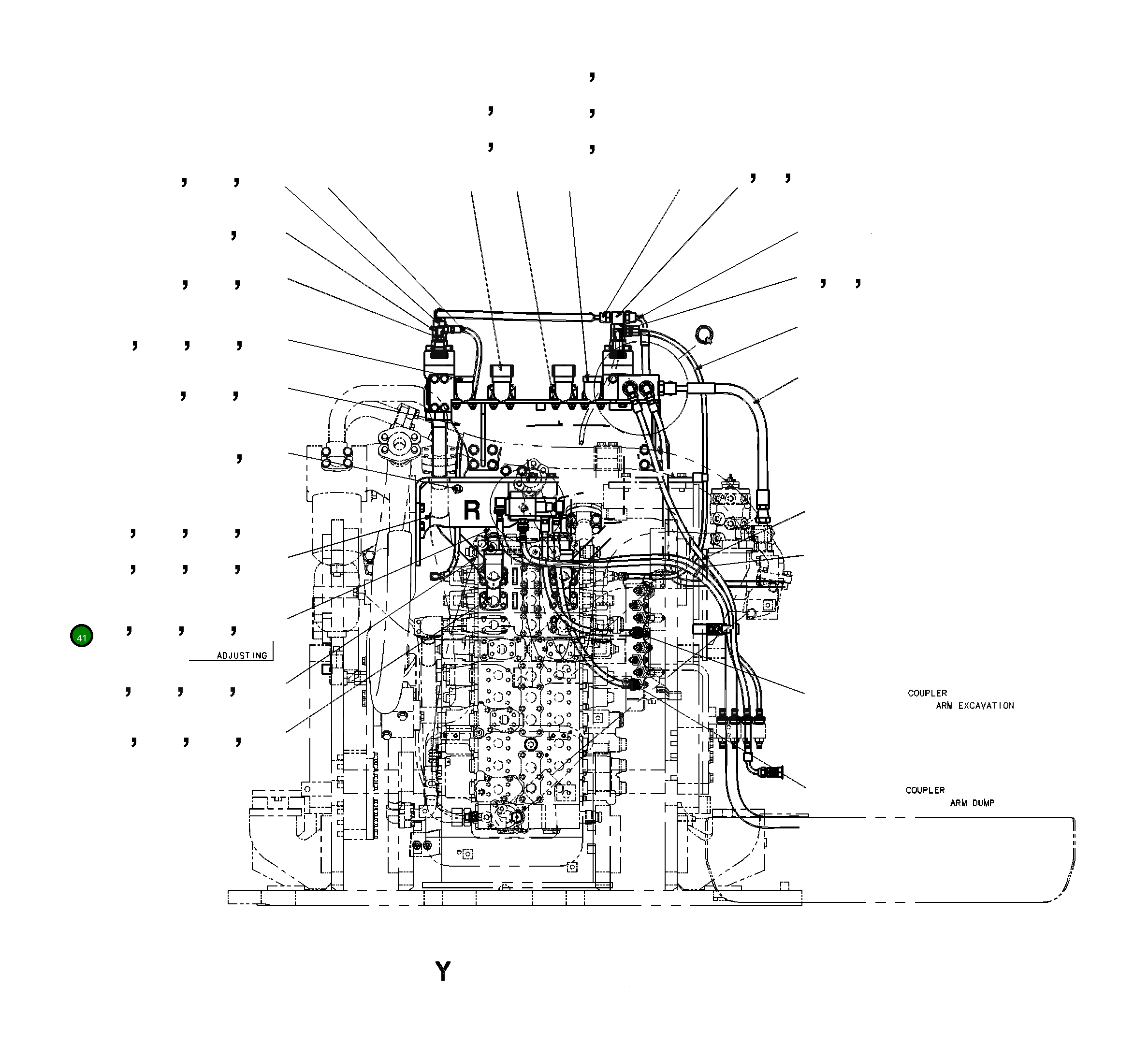 Шланг 07098-01005 Komatsu