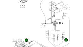 Шланг 17A-61-17140 Komatsu