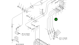 Шланг 07123-50409 Komatsu