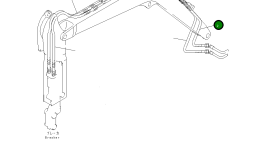 Шланг 20S-970-7561 Komatsu