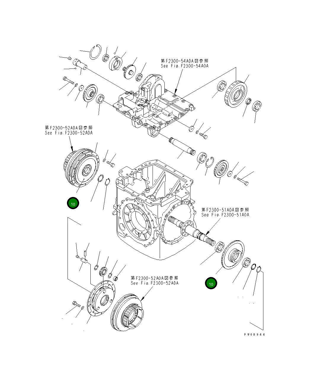 Шестерня 14Y-22-22221 Komatsu