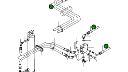 Шланг 1284 829 H1 Komatsu