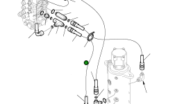 Шланг 02765-B0412 Komatsu