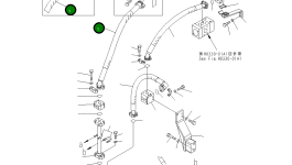 Шланг 07083-01211 Komatsu