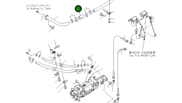 Шланг 07260-25814 Komatsu