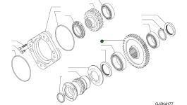 Шестерня 42U-23-H0R78 Komatsu